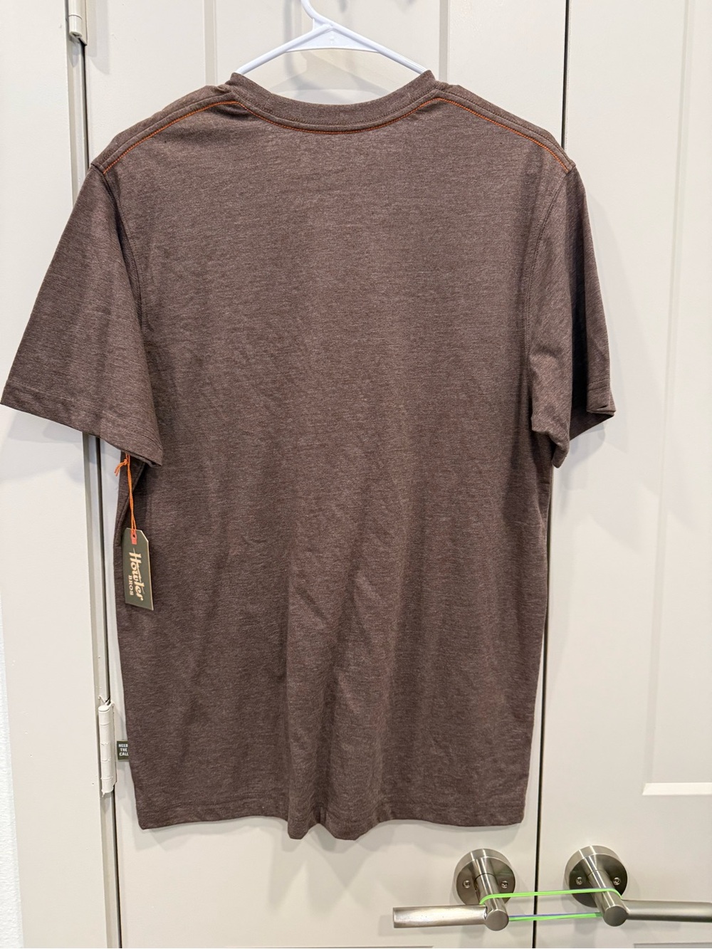 Howler Brothers Brown Short-Sleeve Tee with Orange Armadillo Graphic - Picture 5 of 6